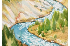 Artist's Point on Yellowstone River